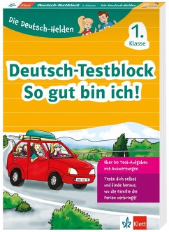 Cover Die Deutsch-Helden: Deutsch-Testblock So gut bin ich! 1. Klasse