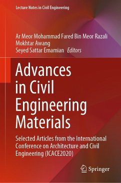 Advances in Civil Engineering Materials (eBook, PDF)