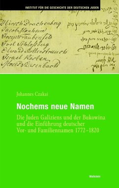 Nochems neue Namen - Czakai, Johannes