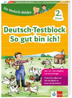 Klett Die Deutsch-Helden: Deutsch-Testblock So gut bin ich! 2. Klasse