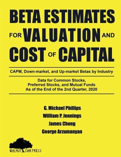 Cover Beta Estimates for Valuation and Cost of Capital, As of the End of 2nd Quarter, 2020