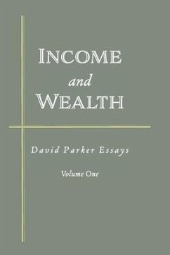 Income and Wealth: David Parker Essays - Parker, David