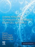 Characterization Techniques for Perovskite Solar Cell Materials (eBook, ePUB)