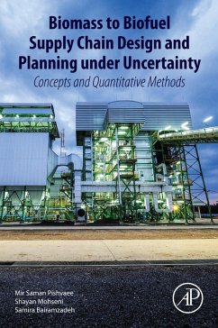 Cover Biomass to Biofuel Supply Chain Design and Planning under Uncertainty (eBook, ePUB)