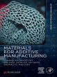 Materials for Additive Manufacturing... - Bild 1