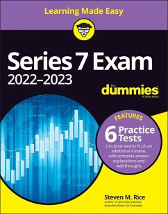 Series 7 Exam 2022-2023 For Dummies with Online Practice Tests (eBook, PDF) - Rice, Steven M.