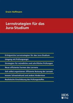 Lernstrategien für das Jura-Studium (eBook, PDF) - Hoffmann, Erwin