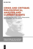 Crisis and Critique: Philosophical Analysis and Current Events (eBook, ePUB)