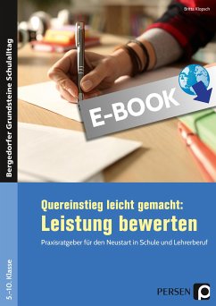 Quereinstieg leicht gemacht: Leistung bewerten (eBook, PDF) - Klopsch, Britta