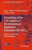 Proceedings of the 21st Congress of the International Ergonomics Association (IEA 2021) (eBook, PDF)