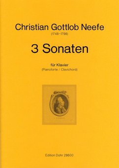 Cover 3 Sonaten für Klavier
