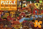Ein Jahr im Wald - Herbst - Puzzle