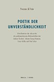 Poetik der Unverständlichkeit