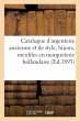 Catalogue d'Argenterie Ancienne Et de... - Bild 1