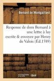 Response de DOM Bernard Doyen de l'Oratoire de S. Bernard Des Feuillantins Lez Paris