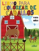 Caballos Libro Para Colorear