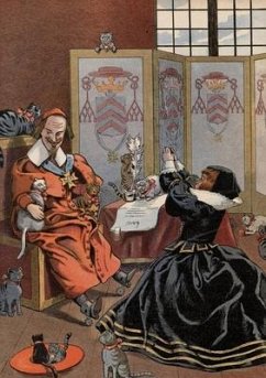 Carnet Blanc: Jouons À l'Histoire: Cardinal de Richelieu, Ses Chats Et Louis XIII Enfant - Job
