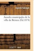 Annales Municipales de la Ville de Béziers