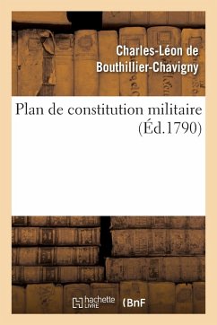 Cover Plan de constitution militaire