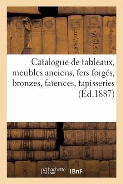 Catalogue de Tableaux Modernes Et Anciens, Meubles Anciens, Fers Forgés, Bronzes, Faïences - Mannheim, Charles