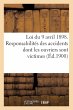 Loi Du 9 Avril 1898 Concernant Les... - Bild 1