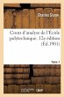 Cours d'Analyse de l'École... - Bild 1