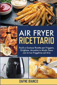 Air Fryer Ricettario - Bianco, Dafne