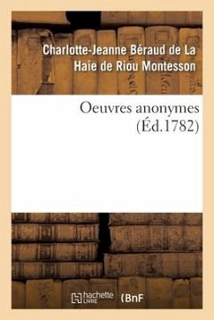 Oeuvres Anonymes - Montesson, Charlotte-Jeanne Béraud de la Haie de Riou