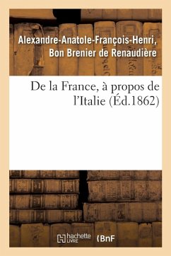 Cover de la France, À Propos de l'Italie