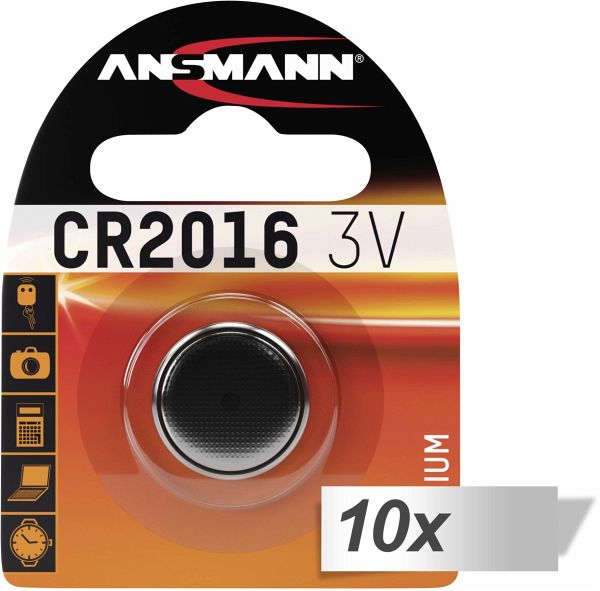 10x1 Ansmann CR 2016