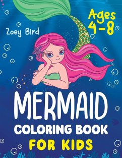 Mermaid Coloring Book for Kids - Bird, Zoey