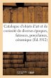 Catalogue d'Objets d'Art Et de... - Bild 1
