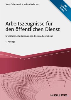 Arbeitszeugnisse für den öffentlichen Dienst (eBook, PDF) - Schustereit, Sonja; Welscher, Jochen