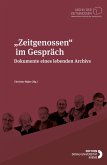 &quote;Zeitgenossen&quote; im Gespräch (eBook, ePUB)