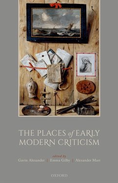 The Places of Early Modern Criticism (eBook, ePUB)