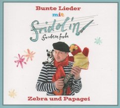 Zebra Und Papagei - Fridolin Farbenfroh