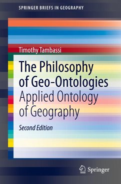 The Philosophy of Geo-Ontologies - Tambassi, Timothy