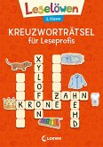 Leselöwen Kreuzworträtsel für Leseprofis - 2. Klasse (Rotorange)