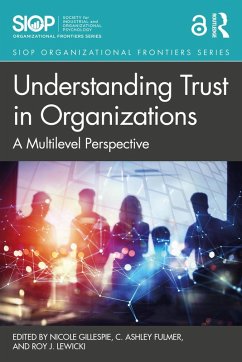 Cover Understanding Trust in Organizations (eBook, PDF)