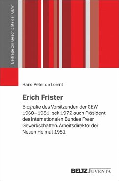 Erich Frister (eBook, PDF) - de Lorent, Hans-Peter