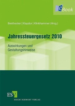 Cover Jahressteuergesetz 2010 (eBook, PDF)