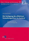 Die Verlegung des effektiven Verwaltungssitzes ins Ausland (eBook, PDF)