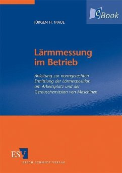 Lärmmessung im Betrieb (eBook, PDF) - Maue, Jürgen H.