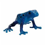 Bullyland 68522 - Baumsteigerfrosch Azureus, Pfeilgift-Frosch, Tierfigur, 3x6,5cm