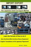 Import-Export Business Secrets of the Japanese Used Car Export Market