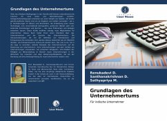 Grundlagen des Unternehmertums - D., Renukadevi;D., Santhanakrishnan;M., Sathyapriya