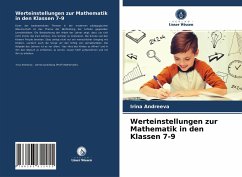 Werteinstellungen zur Mathematik in den Klassen 7-9 - Andreeva, Irina