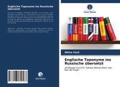 Englische Toponyme ins Russische übersetzt - Stoll, Nikita