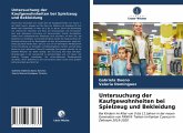 Untersuchung der Kaufgewohnheiten bei Spielzeug und Bekleidung