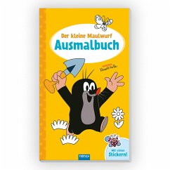 Trötsch Der kleine Maulwurf Ausmalbuch mit Stickern